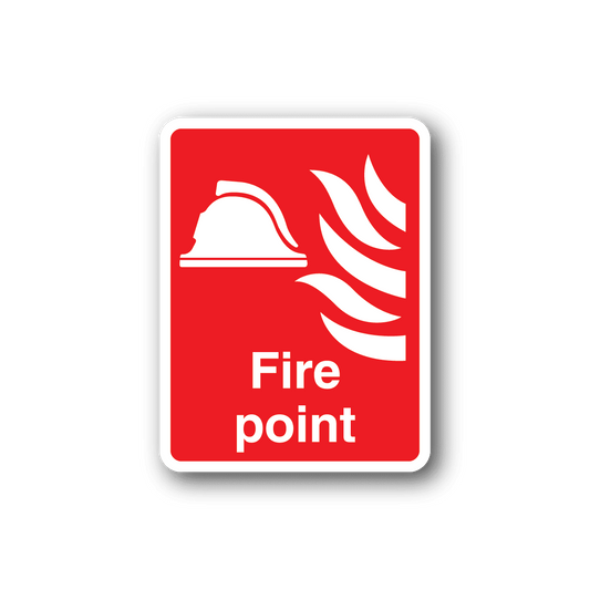 Image of Fire Point Sticker