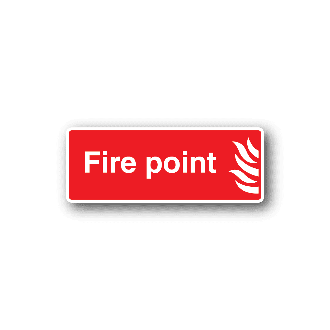 Image of Fire Point Sticker