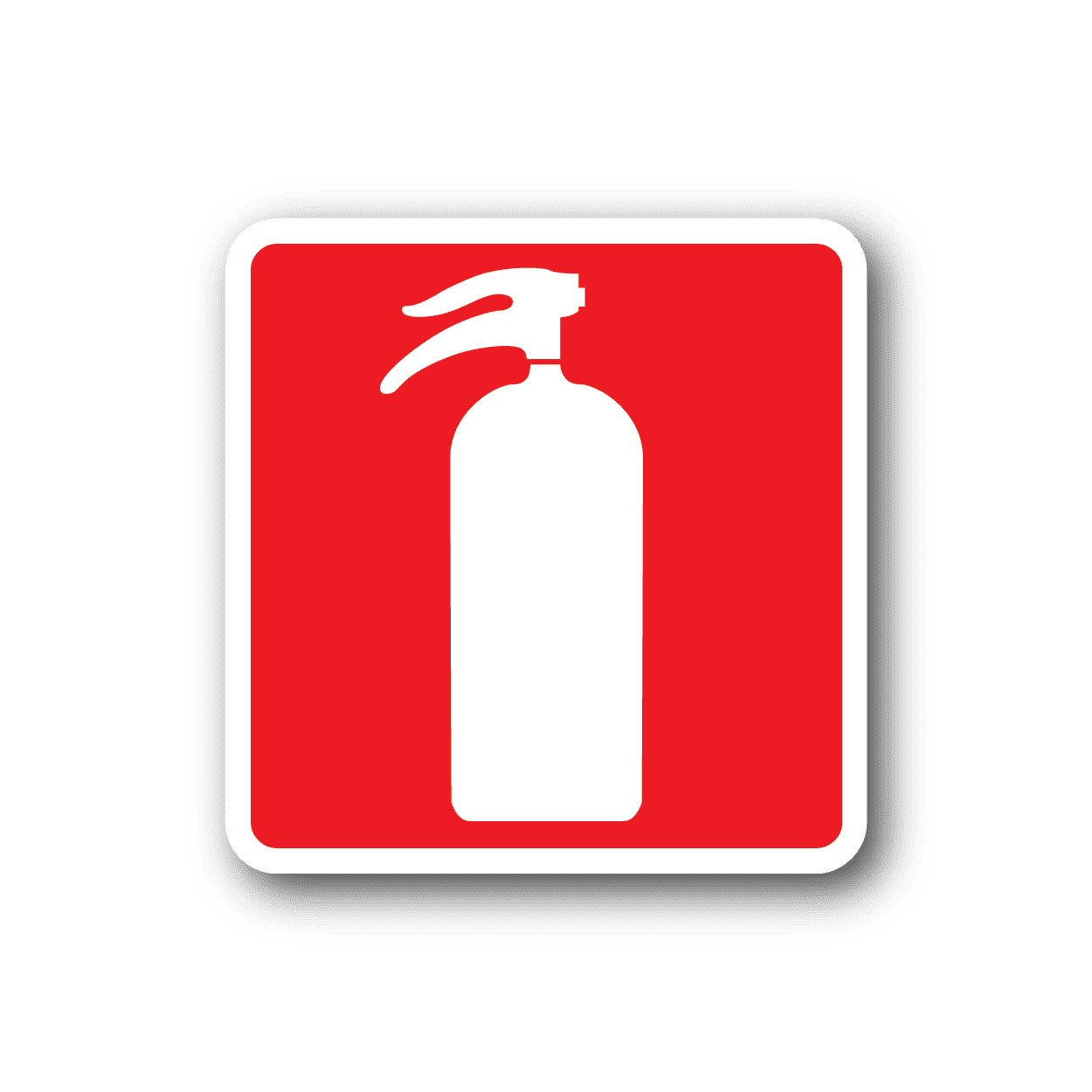 Image of Fire Safety Sign Sticker