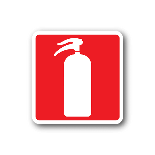 Image of Fire Safety Sign Sticker