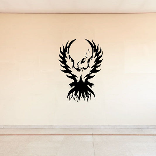 Image of Fire Scorching Eagle Decal