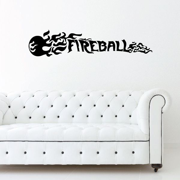 Fireball Decal – Vinyl Disorder