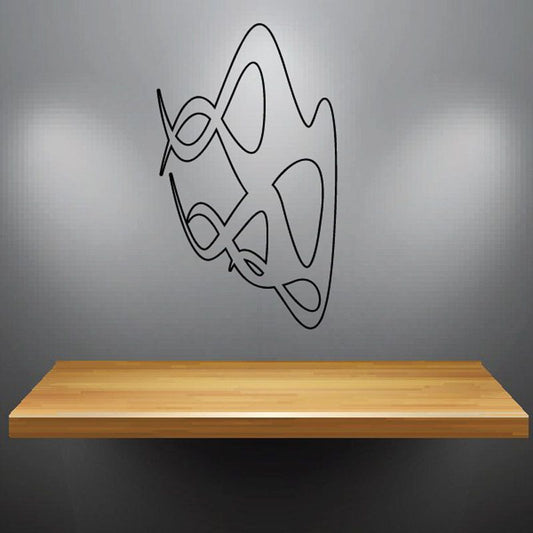 Image of Fireball Ghost Flames Car Decal - Vinyl Decal - Wall Decal - CF447