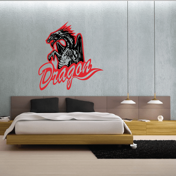 Image of Firebreathing Dragons Decal