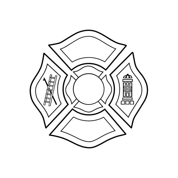 Image of Firefigther Crest Decal