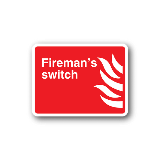 Image of Fireman's Switch Sticker