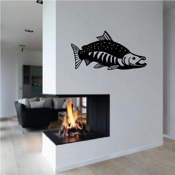 Image of Fish Wall Decal - Vinyl Decal - Car Decal - 014