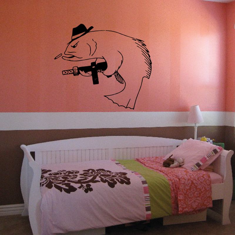 Image of Fish Wall Decal - Vinyl Decal - Car Decal - DC041