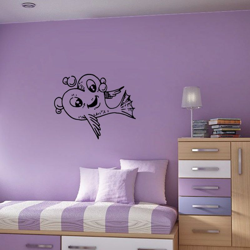 Image of Fish Wall Decal - Vinyl Decal - Car Decal - DC077