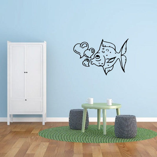 Image of Fish Wall Decal - Vinyl Decal - Car Decal - DC152