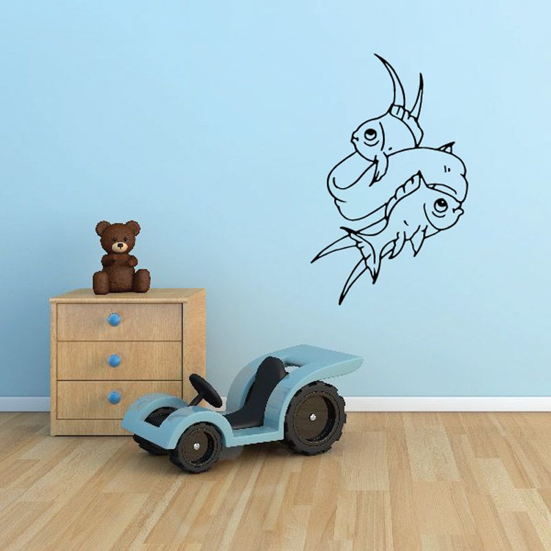 Image of Fish Wall Decal - Vinyl Decal - Car Decal - DC167