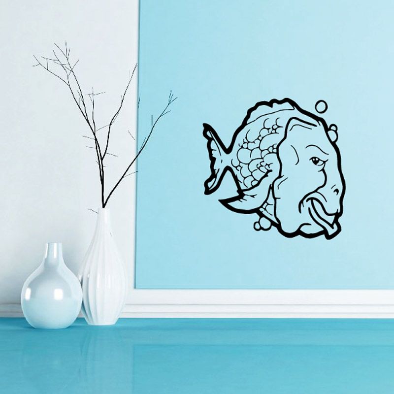 Image of Fish Wall Decal - Vinyl Decal - Car Decal - DC294