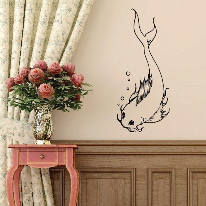 Image of Fish Wall Decal - Vinyl Decal - Car Decal - DC337