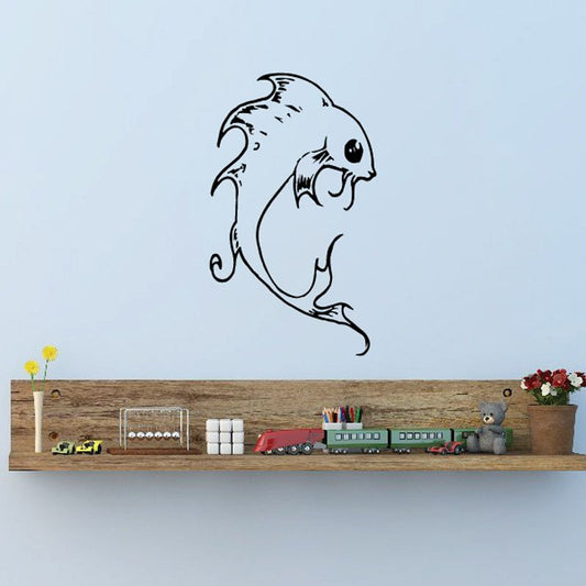 Image of Fish Wall Decal - Vinyl Decal - Car Decal - DC340