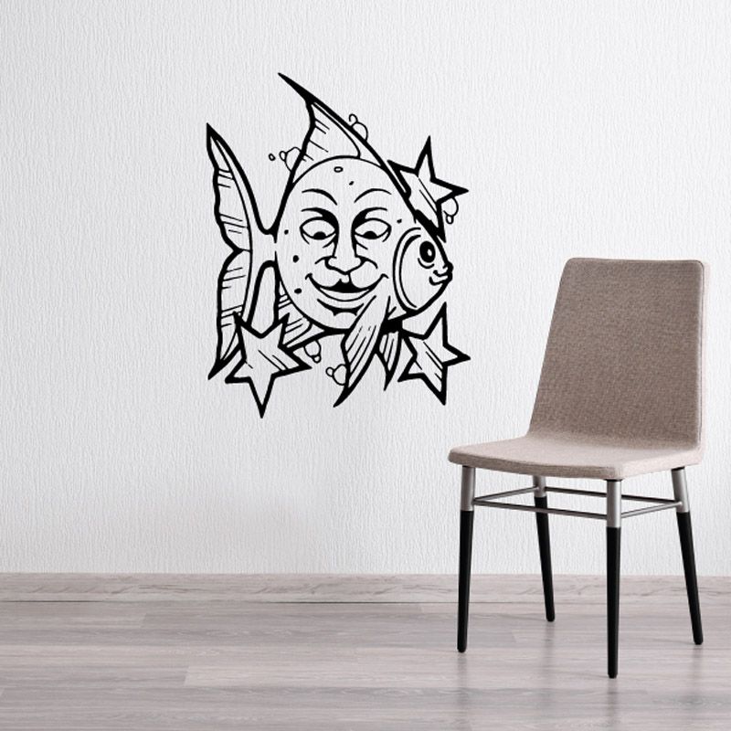 Image of Fish Wall Decal - Vinyl Decal - Car Decal - DC487