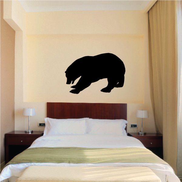 Image of Fishing Bear Decal