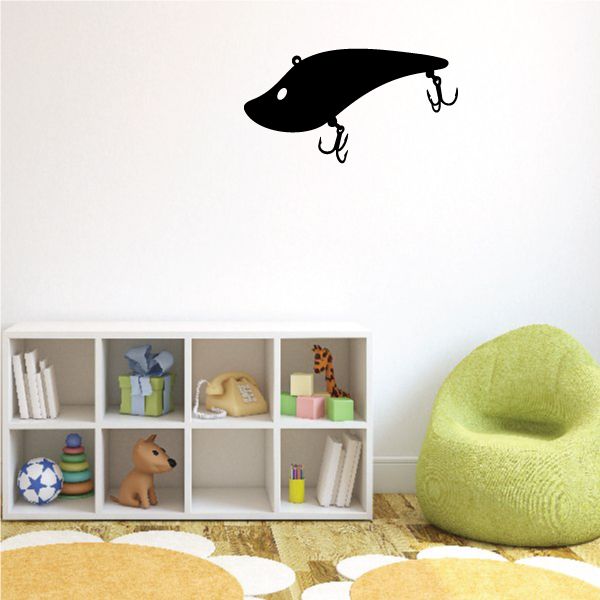 Image of Fishing Lure Wall Decal - Vinyl Decal - Car Decal - NS001