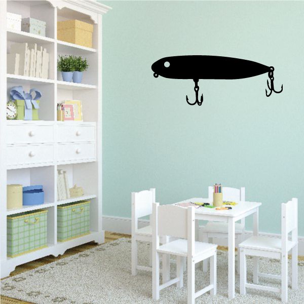 Image of Fishing Lure Wall Decal - Vinyl Decal - Car Decal - NS005