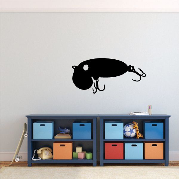 Image of Fishing Lure Wall Decal - Vinyl Decal - Car Decal - NS010