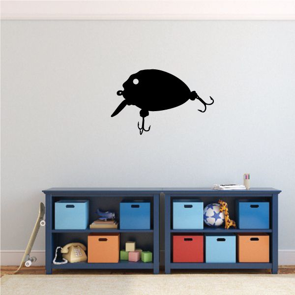 Image of Fishing Lure Wall Decal - Vinyl Decal - Car Decal - NS013