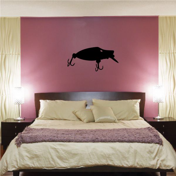 Image of Fishing Lure Wall Decal - Vinyl Decal - Car Decal - NS015