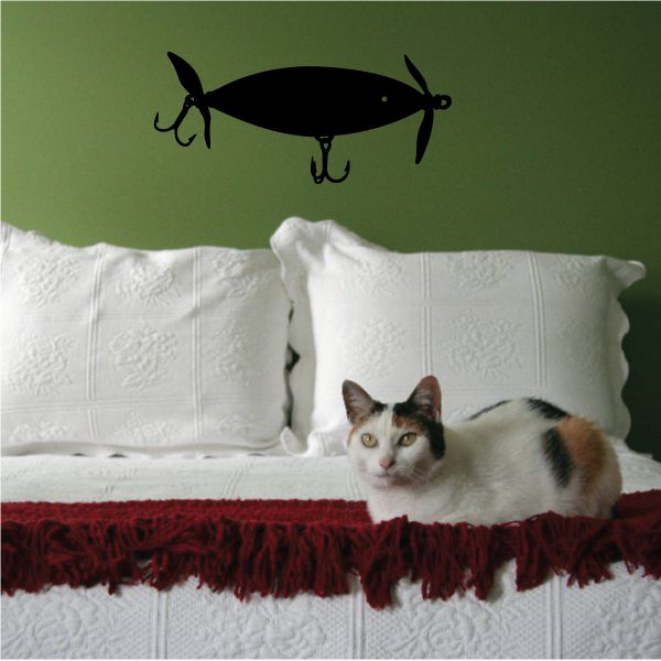 Image of Fishing Lure Wall Decal - Vinyl Decal - Car Decal - NS035