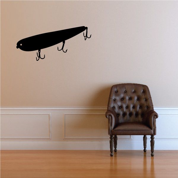 Image of Fishing Lure Wall Decal - Vinyl Decal - Car Decal - NS061