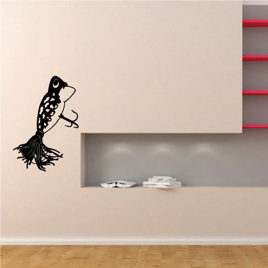 Image of Fishing Lures Wall Decal - Vinyl Decal - Car Decal - 002