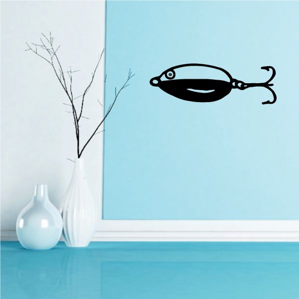 Image of Fishing Lures Wall Decal - Vinyl Decal - Car Decal - 035