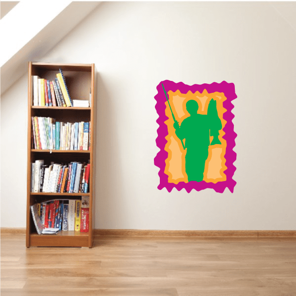 Image of Fishing Wall Decal - Vinyl Sticker - Car Sticker - Die Cut Sticker - CDSCOLOR003