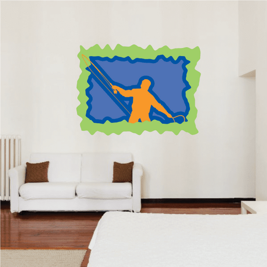 Image of Fishing Wall Decal - Vinyl Sticker - Car Sticker - Die Cut Sticker - CDSCOLOR014