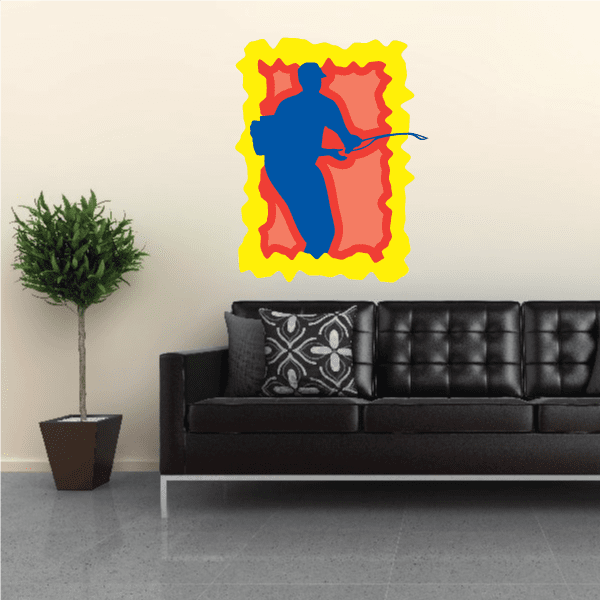 Image of Fishing Wall Decal - Vinyl Sticker - Car Sticker - Die Cut Sticker - CDSCOLOR015