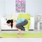 Motivational wall decal with quote text in black and red, reads 'BETTER' prominently.