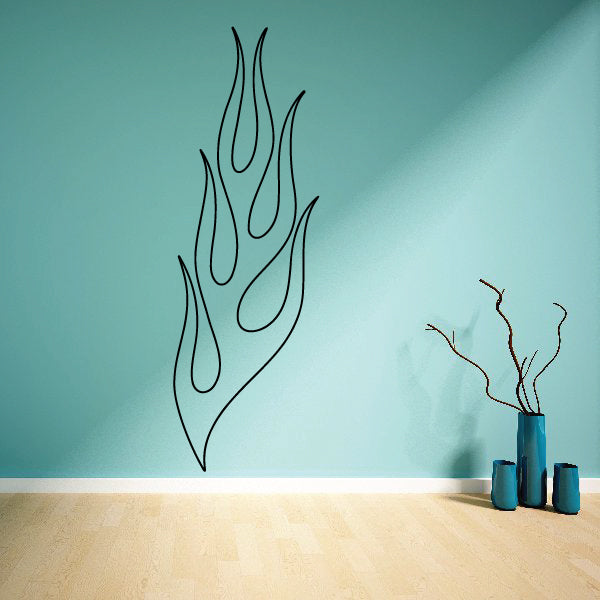 Image of Flame Outline Decals