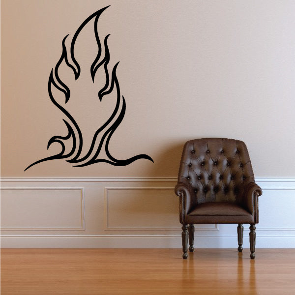 Image of Flame Outline Decals