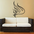 Image of Flame Outline Decals