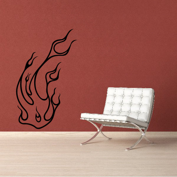 Image of Flame Outline Decals