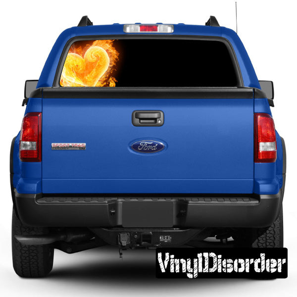 Image of Flame View Through Decals