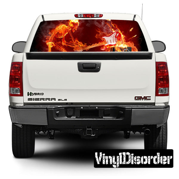 Image of Flame View Through Decals