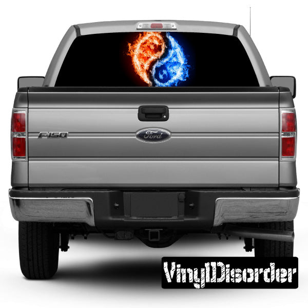 Image of Flame View Through Decals