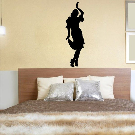 Image of Flamenco Dancers Wall Decal - Vinyl Decal - Car Decal - BA004