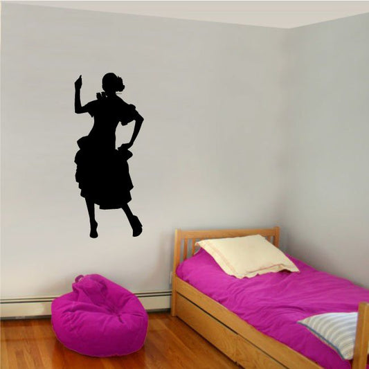 Image of Flamenco Dancers Wall Decal - Vinyl Decal - Car Decal - BA005