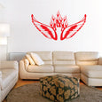 Image of Flaming Wing Decals