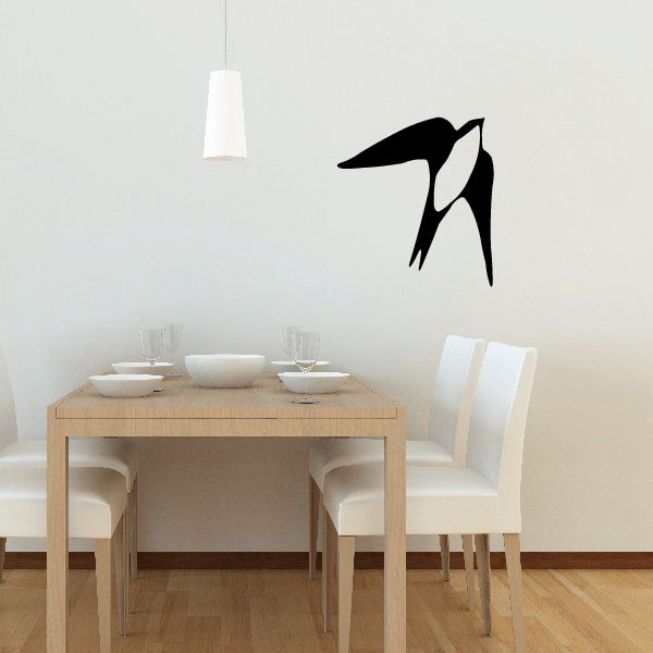 Image of Flapping Swallow Decal