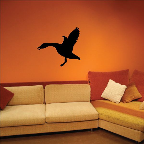 Image of Flapping Wings Goose Decal