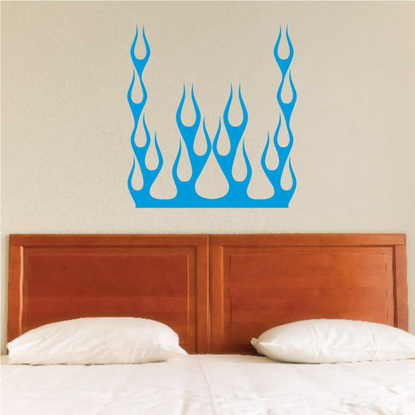 Image of Flat Edge Flame Decals