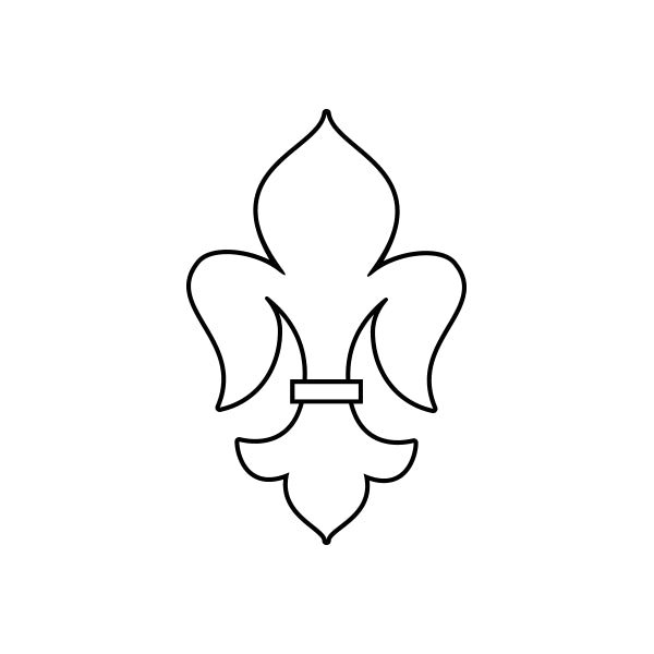 Image of Fleur de lis Decals