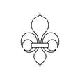 Image of Fleur de lis Decals