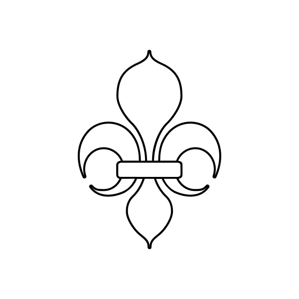 Image of Fleur de lis Decals