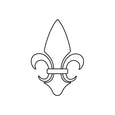 Image of Fleur de lis Decals